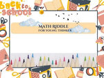 Math Riddles For Young Thinkers