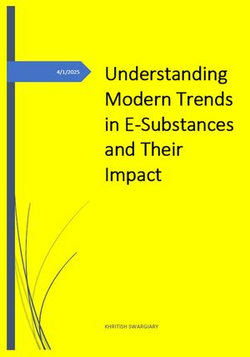 Understanding Modern Trends in E-Substances and Their Impact Understanding Modern Trends in E-Substances and Their Impact
