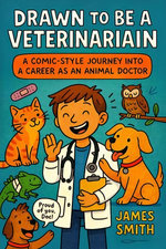 Drawn to Be a Veterinarian: A Comic-Style Journey Into a Career As an Animal Doctor