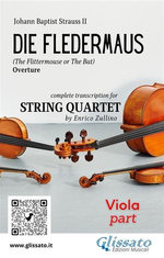 Viola part of "Die Fledermaus" for String Quartet Viola part of "Die Fledermaus" for String Quartet