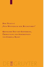 Der Traktat Vom Mysterium der Buchstaben