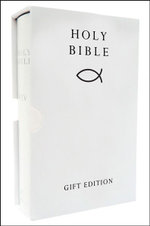 HOLY BIBLE: King James Version (KJV) White Pocket Gift Edition
