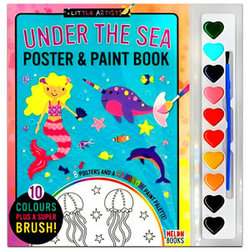 Poster &amp; Paint Book: Under The Sea