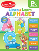Listen and Learn - Alphabet, Grade Prek Workbook
