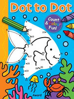 Dot to Dot Count and Colour Fun (Fish)