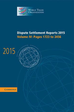 Dispute Settlement Reports 2015: Volume 4, Pages 1723–2456