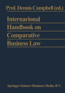 International Handbook on Comparative Business Law International Handbook on Comparative Business Law