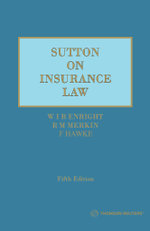 Sutton on Insurance Law 5th Edition (2 Volume set)