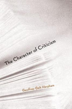 The Character of Criticism The Character of Criticism