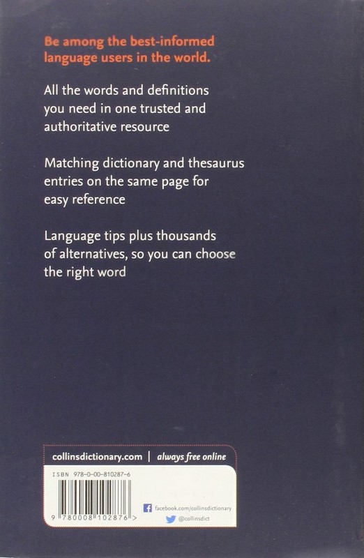 Collins English Dictionary and Thesaurus Essential Angus & Robertson