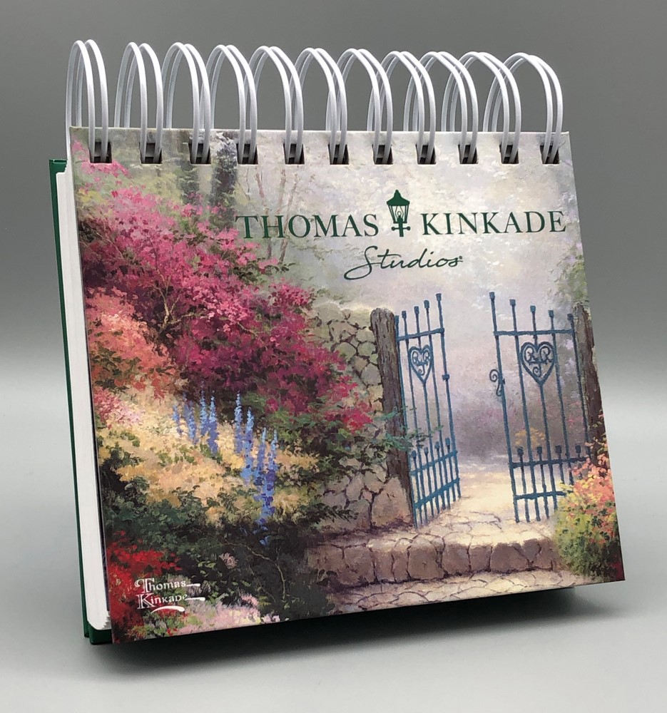 Thomas Kinkade Studios Perpetual Calendar with Scripture Angus